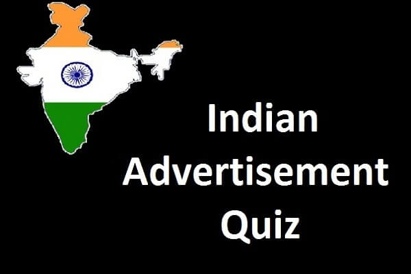 Indian Advertisement Quiz