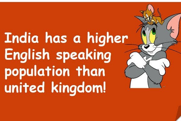 India has a higher English Speaking Population than United Kingdom