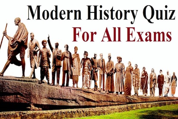 Indian Modern History Quiz